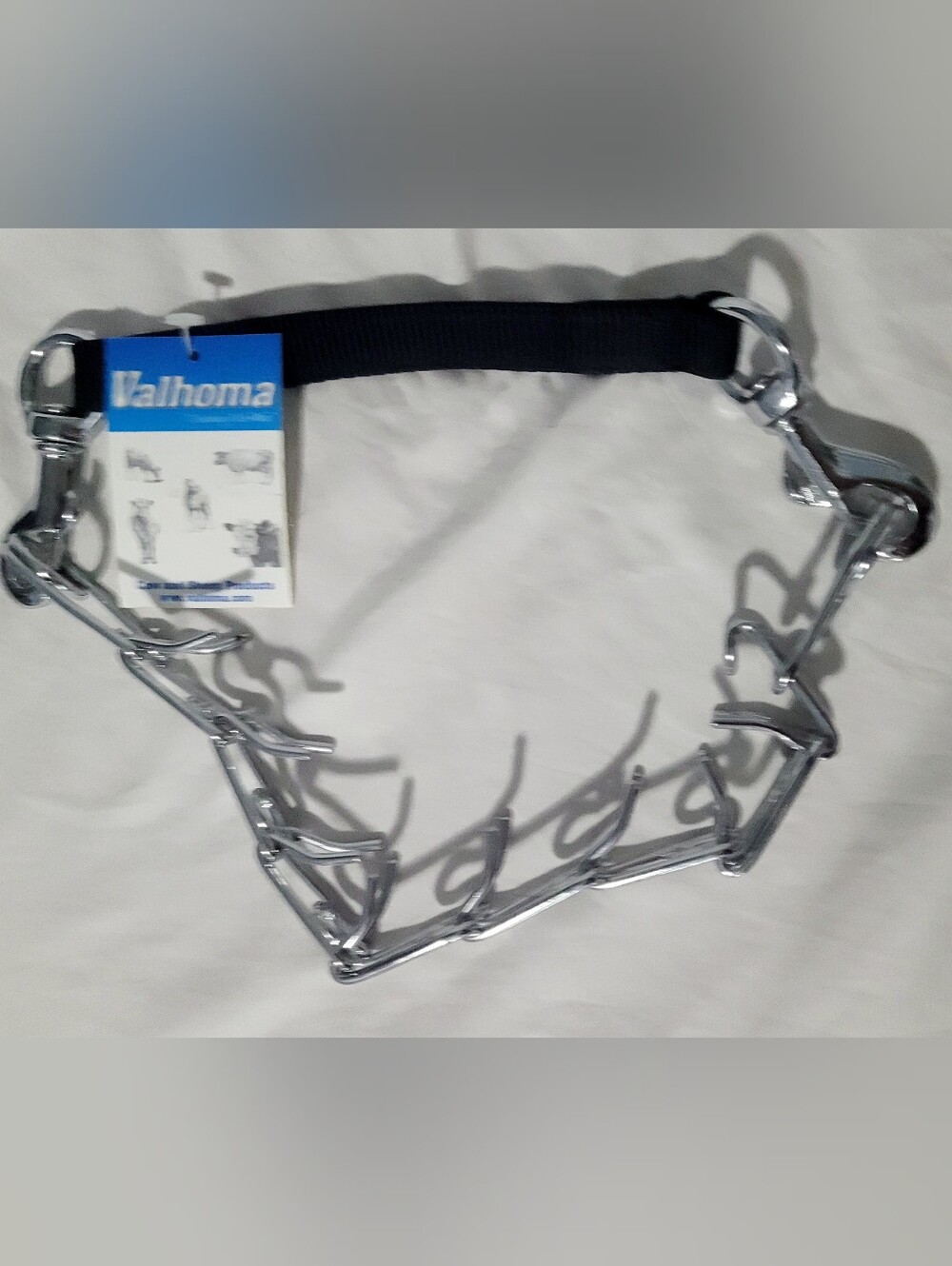 Valhoma Large 27" Black Goat Show Collar